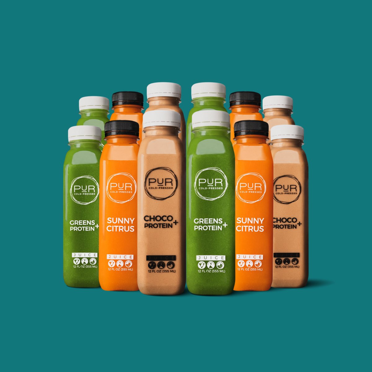 Dinner Daily Combo Pack - PUR Cold Pressed Juice - Daily - Daily Juice Packs - Daily Kits -