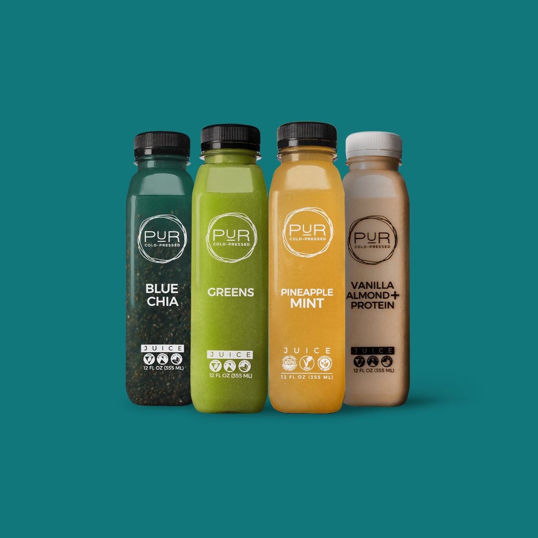 Mini Harmony Cleanse Cold Pressed Juice - PUR Cold Pressed Juice - Almond Milks - Assist Weight Loss - athlete-yes - Cleanse